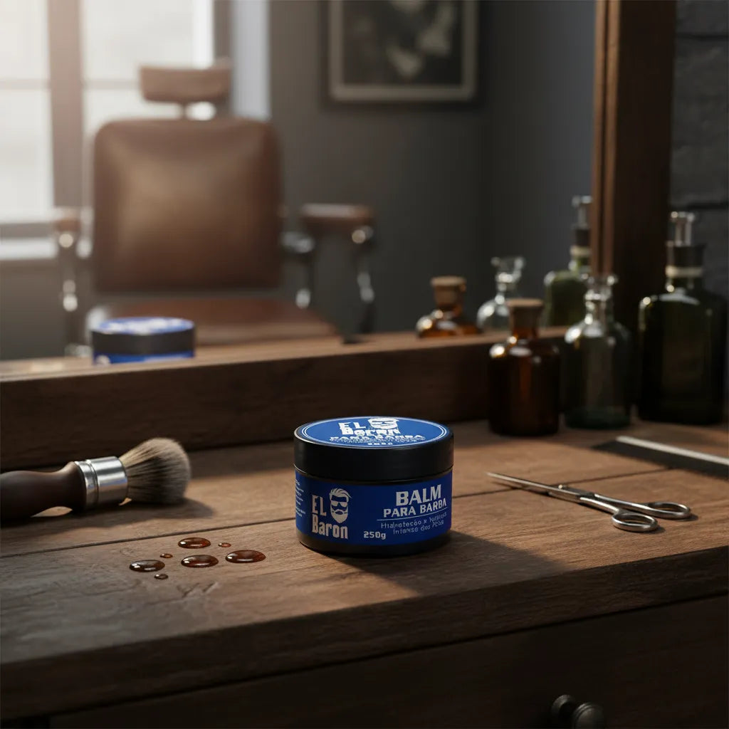 Balsamo Para Barba Hidratante Nutricion El Baron 250gr
