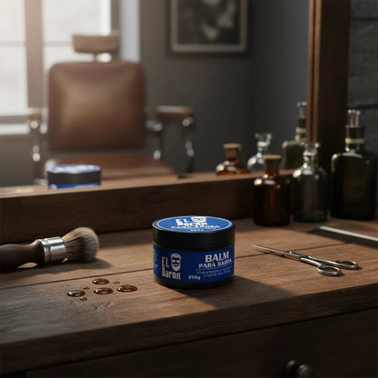 Balsamo Para Barba Hidratante Nutricion El Baron 250gr