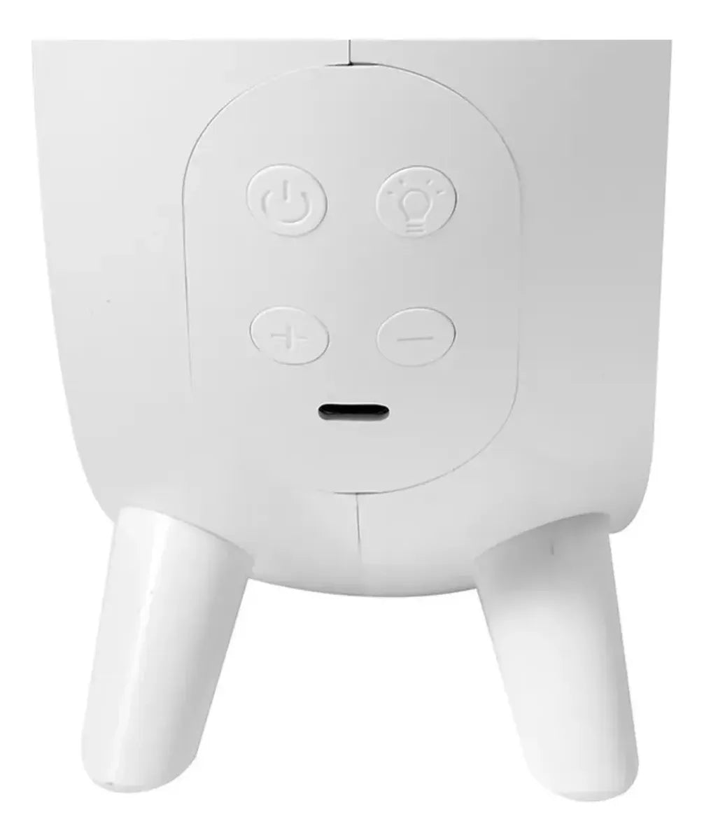 Parlante G Lámpara Veladora Con Luz Led Rgb Humidificador