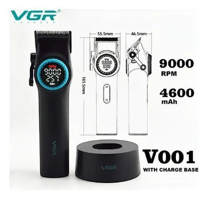 Cortadora De Pelo Vgr Cortadora De Pelo V-001 Negra
