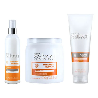 Pack Shampoo Sin Sal + Mascara + Serum Issue Profesional