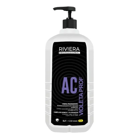 Acond Violeta Profesional Riviera 5l Rubios Platinados
