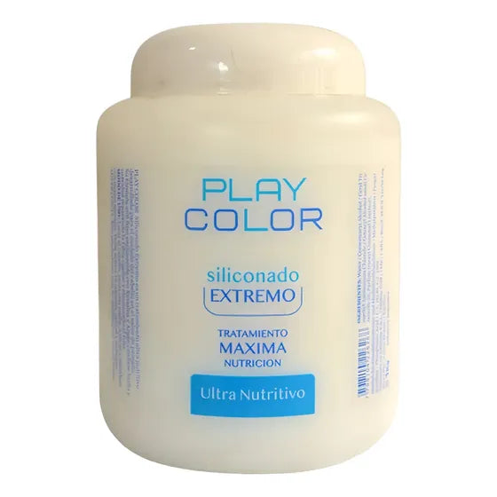 Baño De Crema Siliconado Extremo  Nutritivo 1kg Play Color