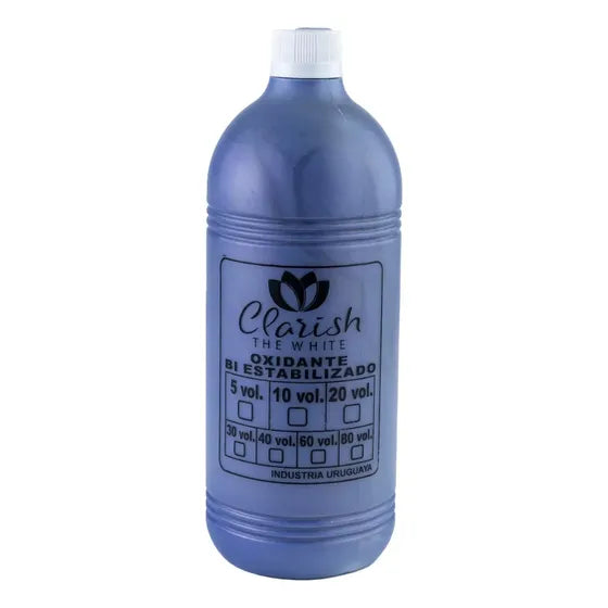 Oxidante Blonde Cremoso Estabilizador 1lt Clarish The White