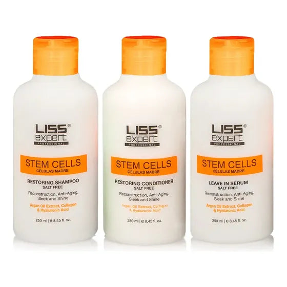 Shampoo Células Madre + Kit Completo Liss Expert