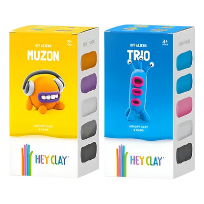 Masa Moldeable X 2 Promo Foamy  Hey Clay Diy Aliens