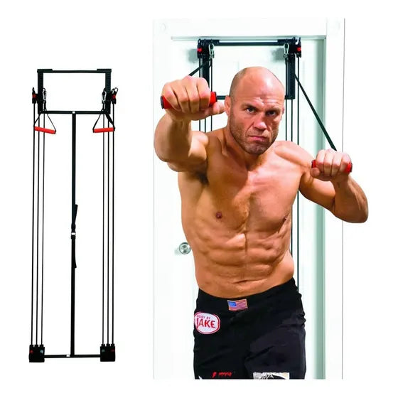 Ejercitador Multi Gimnasio De Puerta Trabaja Cuerpo Completo