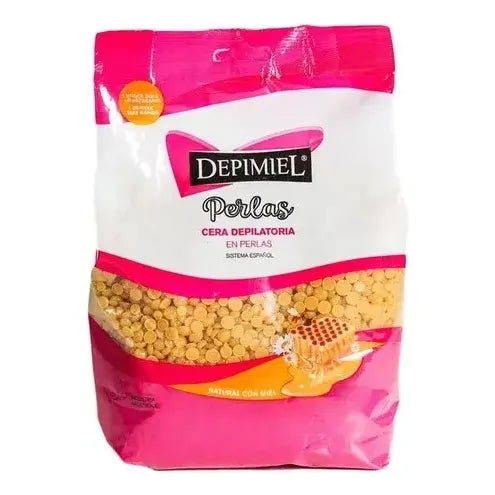 Cera Para Depilar Sistema Español Depimiel En Perlas Natural 400gr
