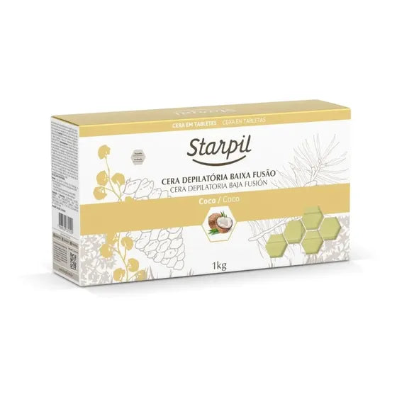 Cera Depilatoria Caliente Starpil Coco - 1kg