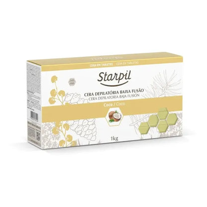 Cera Depilatoria Caliente Starpil Coco - 1kg