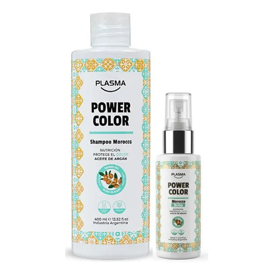 Pack Power Color Shampoo + Brillo Profesional Plasma