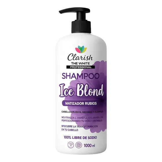 Shampoo Matizador Uso Diario Pigmentos Violeta  1t Clarish