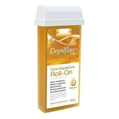 Cera Depilatoria Miel Depilflax 100 Roll-on