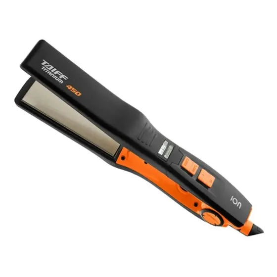 Plancha De Cabello Profesional Titanium 450 Naranja Taiff