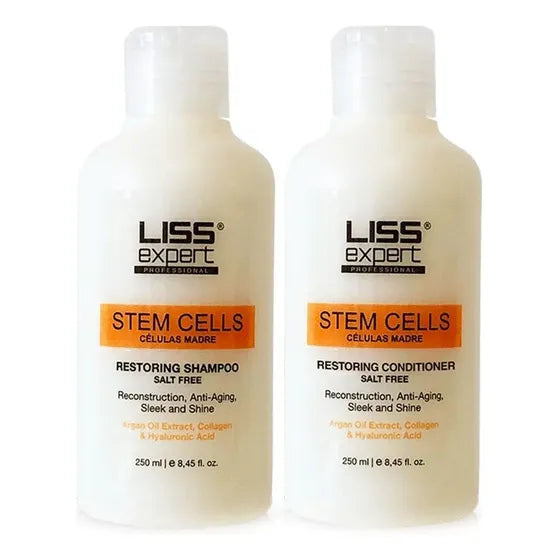 Kit Shampoo Y Acondicionador Celulas Madre Liss Expert 250ml