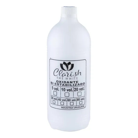 Oxidante Cremoso 60 Volumenes Clarish 1 Litro Profesional
