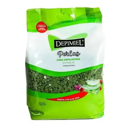 Depimiel Cera Depilatoria Vegetal En Perlas Sistema Español 400 gr