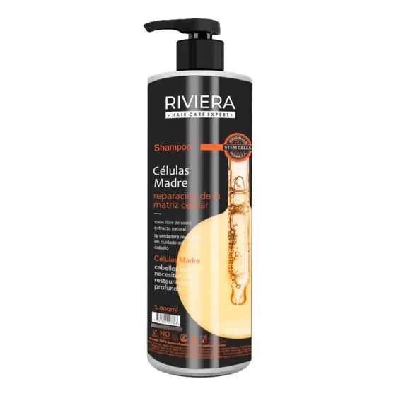 Shampoo Sin Sal Celulas Madre Reparacion Capilar 1lt