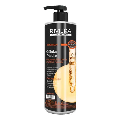 Shampoo Sin Sal Celulas Madre Reparacion Capilar 1lt