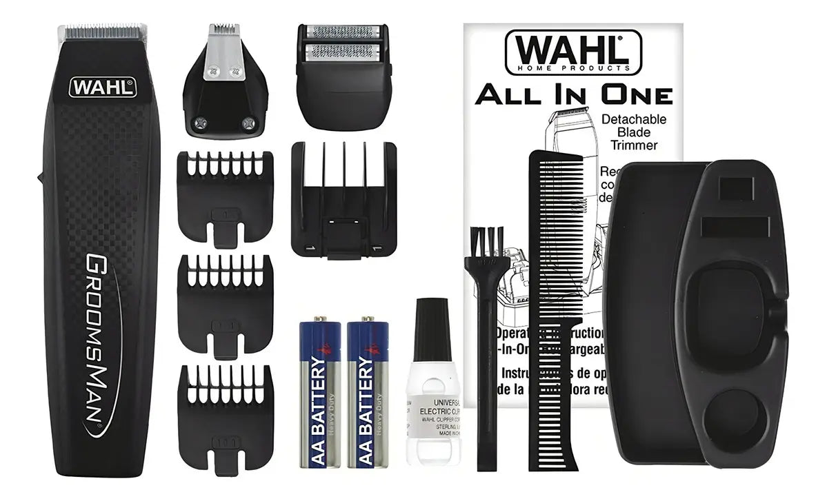 Afeitadora y cortadora de pelo Wahl Home Groomsman All In One 5537-3008 negra