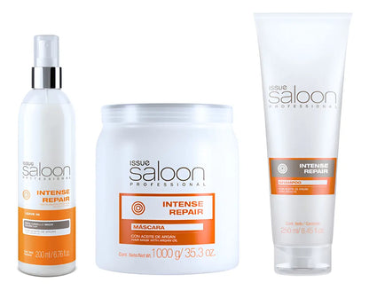 Pack Shampoo Sin Sal + Mascara + Serum Issue Profesional