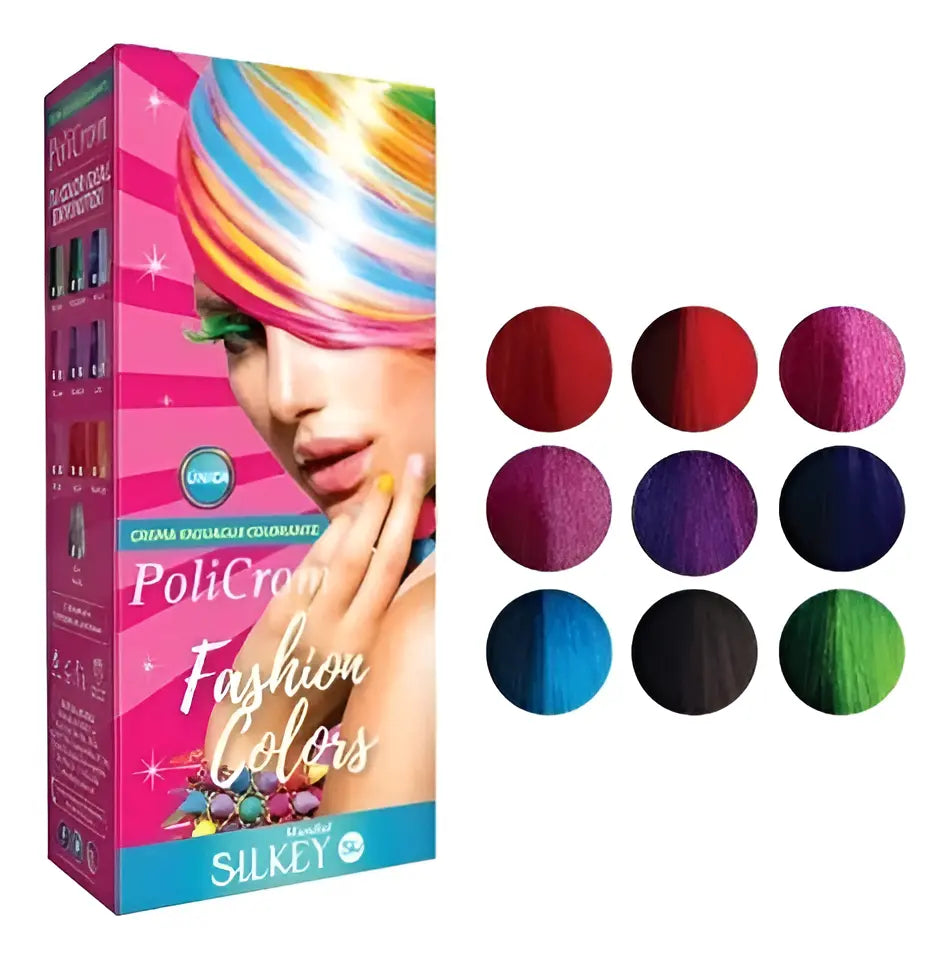 Silkey Fashion Colors Tinta, Colores Fantasía.