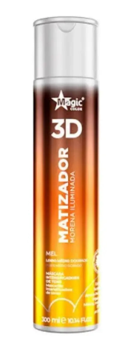 Matizador 3d Morena Iluminada Mel 300 Ml