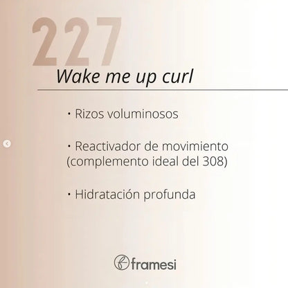 Spray 227 Wake Me Up Curl Para Rizos 150ml For Me Framesi
