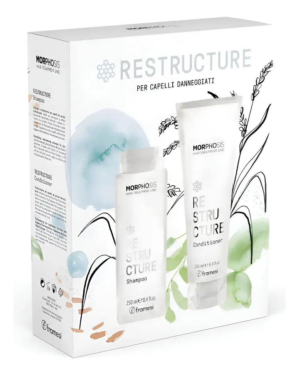 Framesi Shampoo Y Ac. Restructurante 100% Vegano Tratamiento