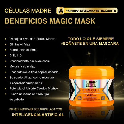 Mascara Células Madre Magic Mask Liss Expert 250 Ml