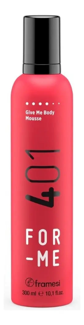 Mousse Finalizador Volumen 401 For Me Framesi 300ml