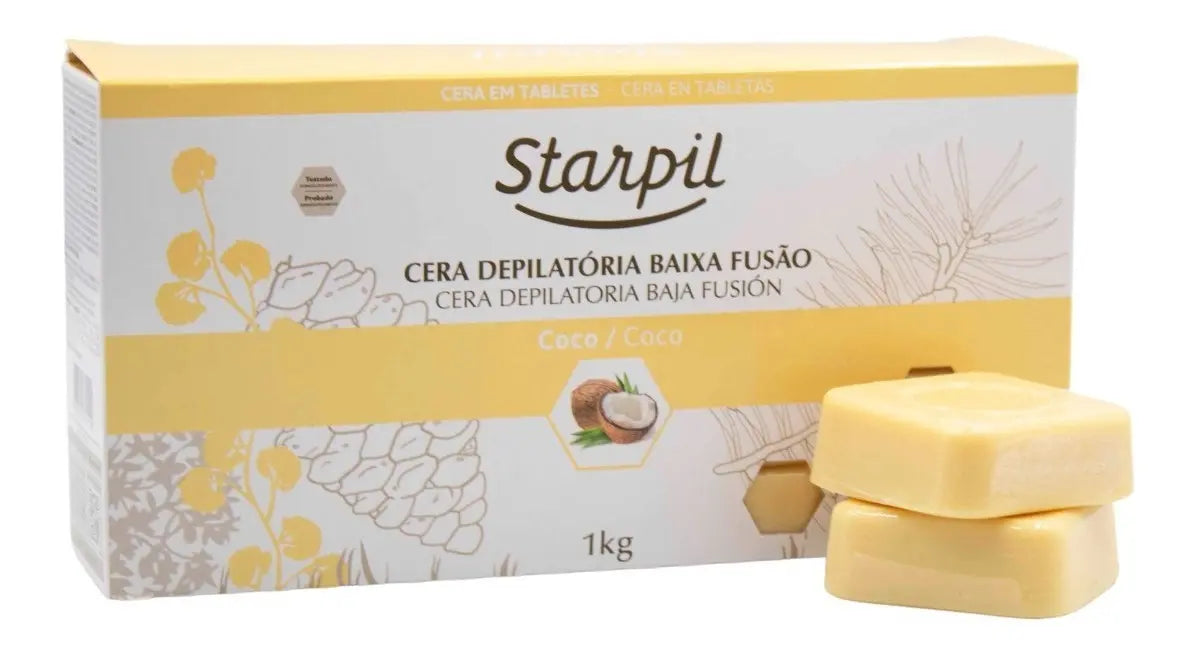 Cera Depilatoria Caliente Starpil Coco - 1kg
