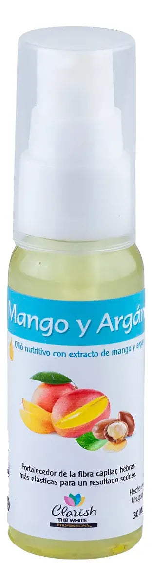 Olio Fortalecedor Capilar Extracto Mango Y Argan  30ml