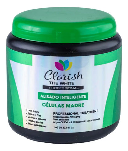 Alisado Celulas Madre Progresivo Organico 1kg Clarish