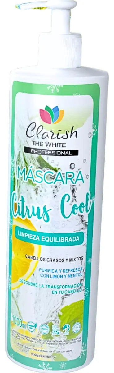 Acondicionador Sin Sal Lemon Fresh Cabellos Grasos Clarish