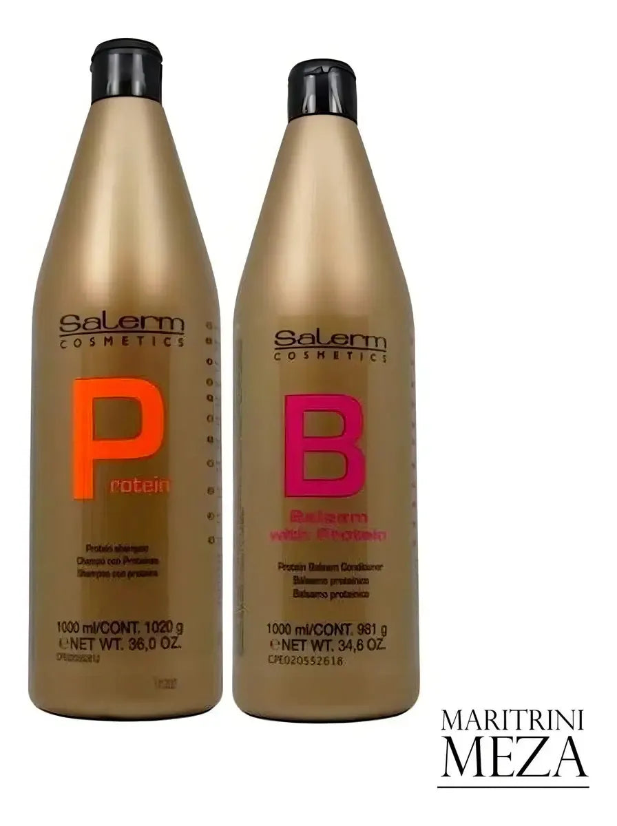 Shampoo De Proteínas Salerm De 1 Litro