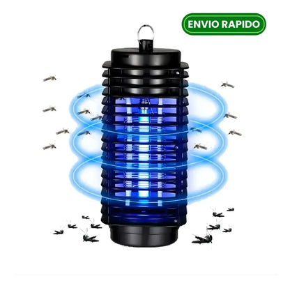 Lampara Exterior Mata Mosquitos Sin Ruido