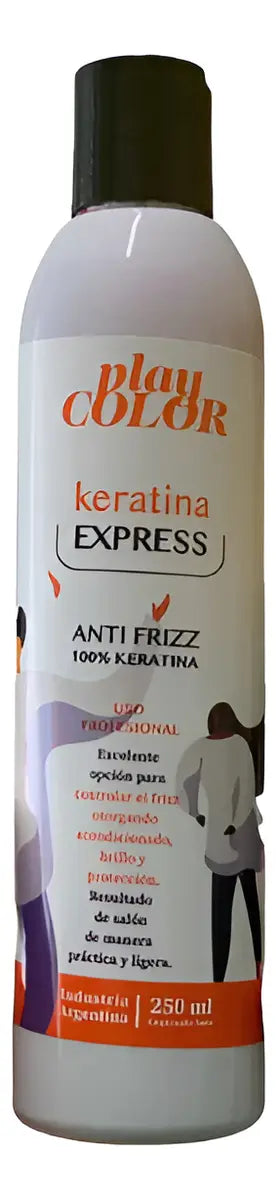 Concentrado De Keratina Express Play Color Anti Frizz 250ml