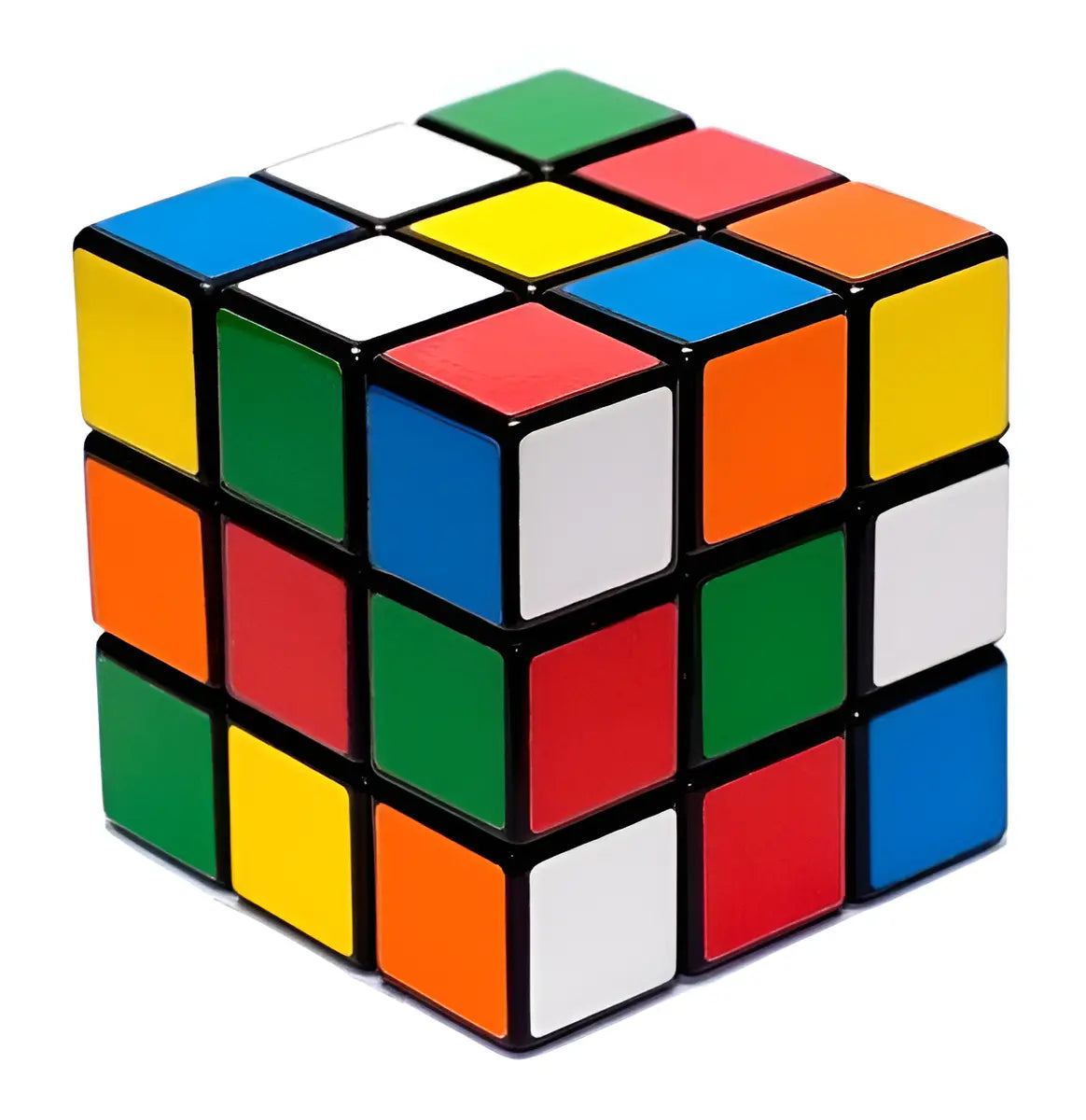 Cubo Mágico 3x3x3 Sebigus Multicolor 5cm Juguete Rubik
