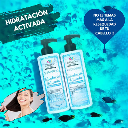 Shampoo Hidratante Sin Sal + Acondicionador 1lt Prof