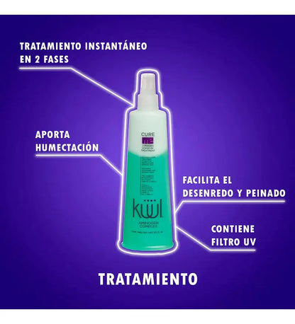 Tratamiento Bifase Kuul Cure Me 2 Fases Leave- In  300ml
