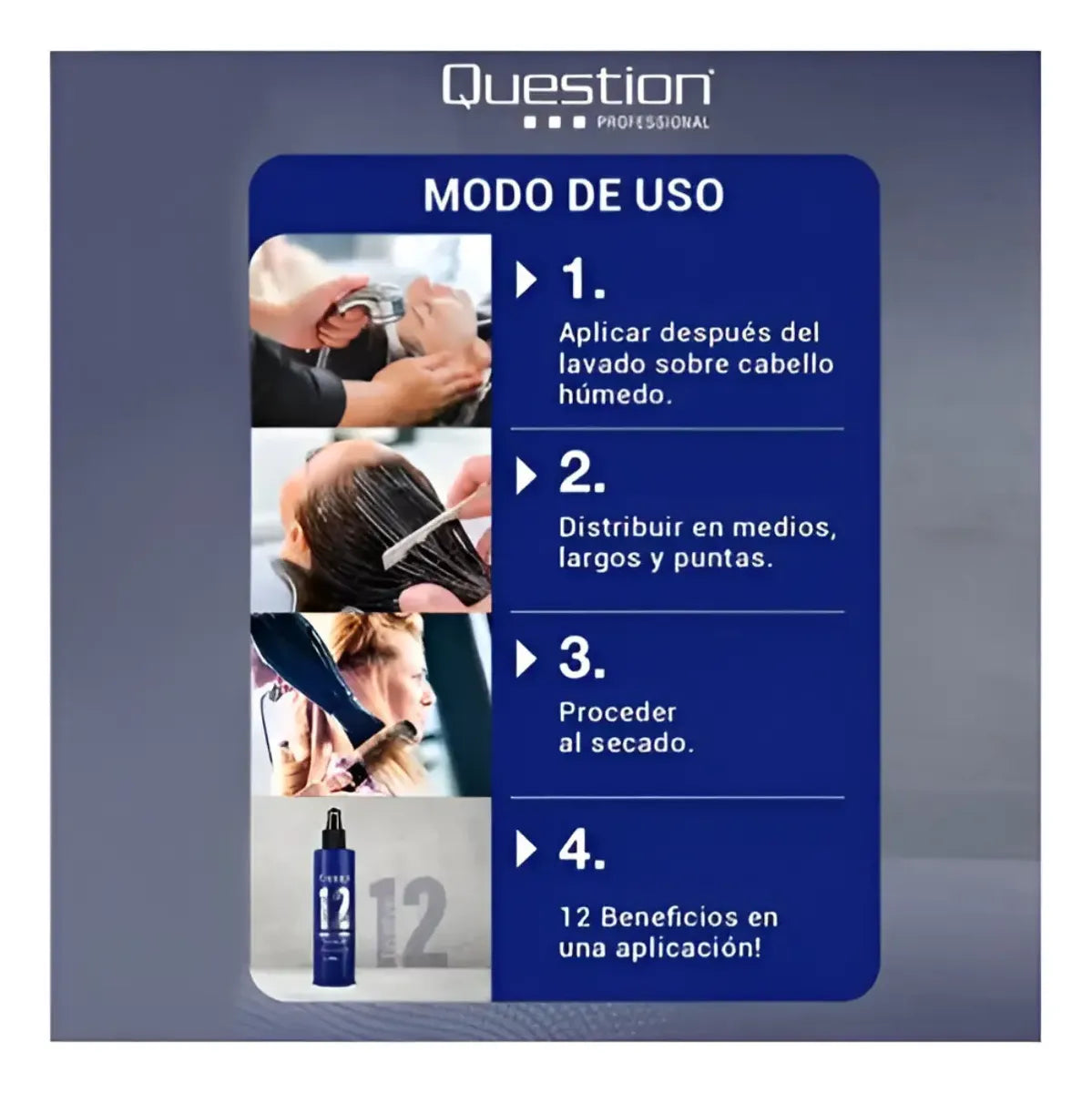 Question Professional Spray 12 En 1 Control Frizz 210ml