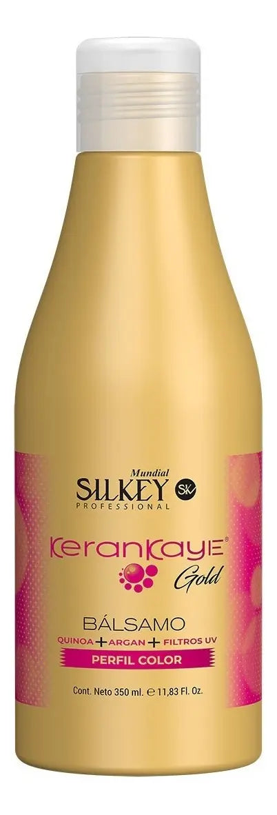 Bálsamo Silkey Kerankaye Gold Perfil Color X 350 Ml