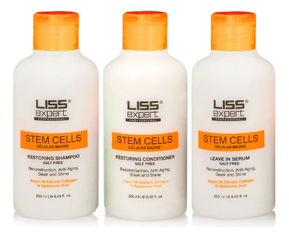 Shampoo Células Madre + Kit Completo Liss Expert
