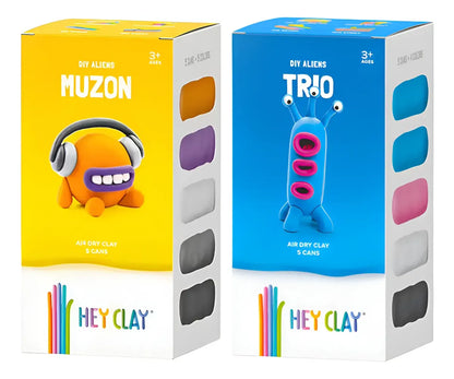 Masa Moldeable X 2 Promo Foamy  Hey Clay Diy Aliens