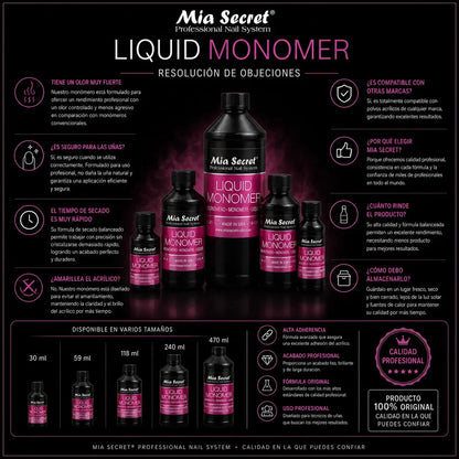 Monómero Mia Secret 240ml