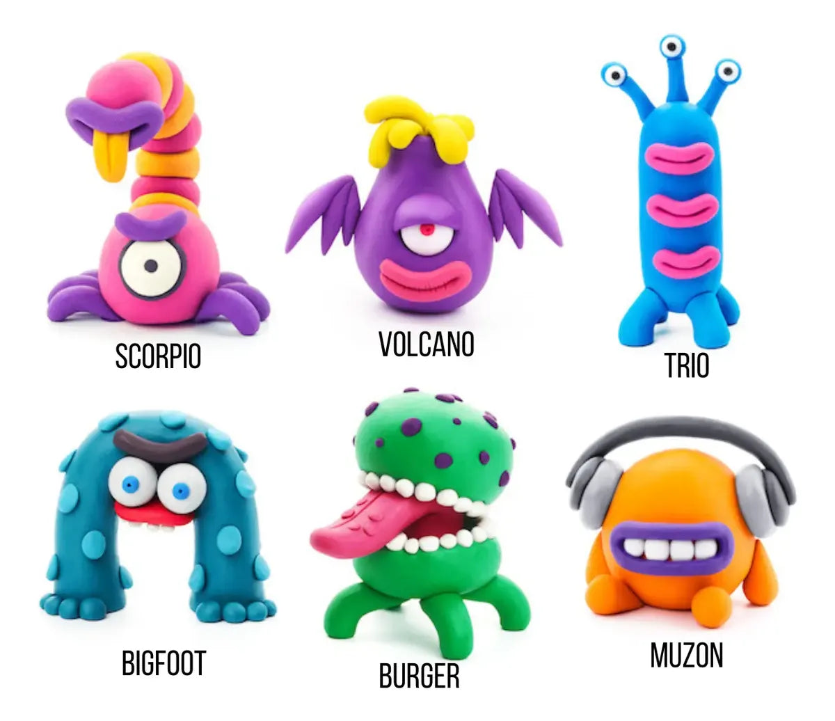 Masa Moldeable X 2 Promo Foamy  Hey Clay Diy Aliens