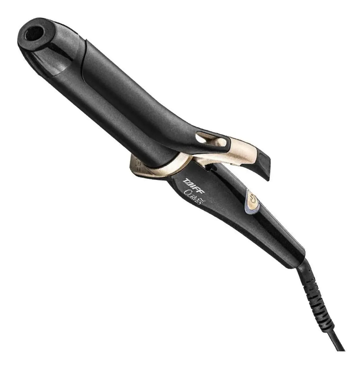 Rizador Curves Bivolt de 38 mm, 1 1/2, color negro Taiff