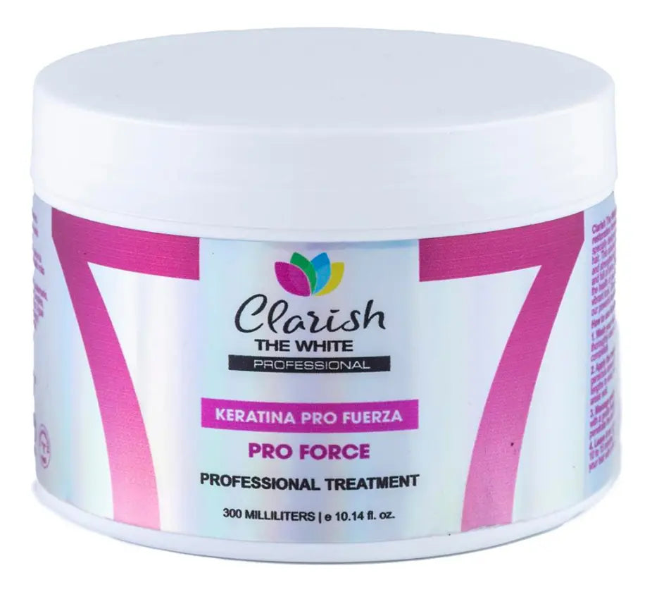 Concentrado De Keratina Pro Force 300gr Clarish The White