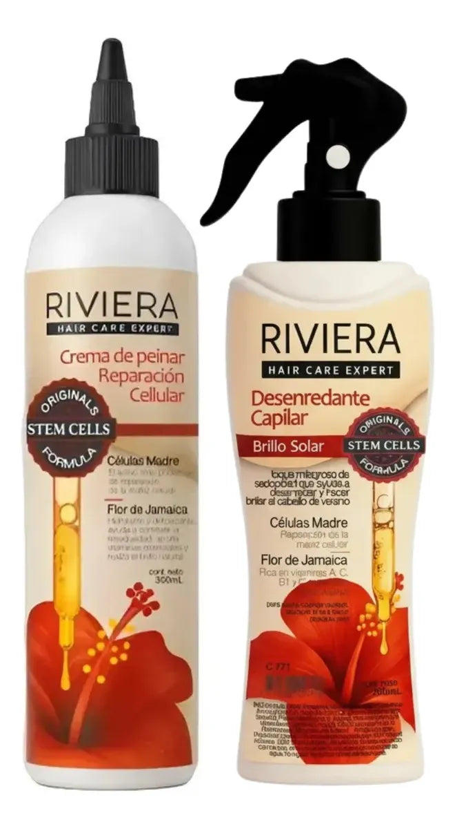 Pack Nutricion Jamaica Desenrredante + Crema De Peinar